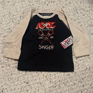 Sourpuss Baby AC/DC Rock 'n' Roll Shirt